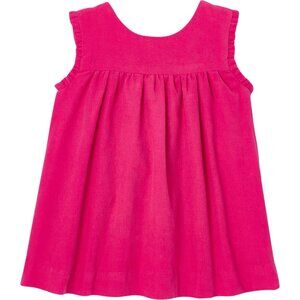 Jacadi Baby Pink Velour Dress